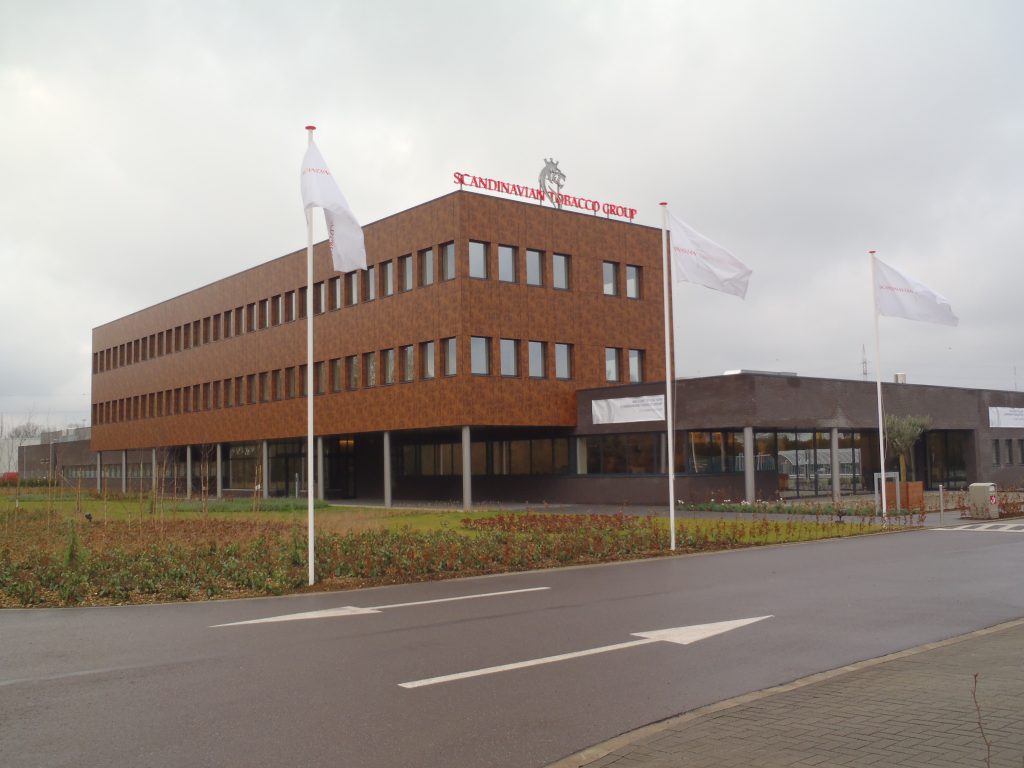 Projecten Scandinavian Tobacco Group Lummen Huisman & Van Muijen